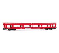 Rivarossi HR4381 DB AG, Transporteur de Voitures DDm 916, livrée Verte, ép. Voitures de passagers IV