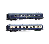 Rivarossi HR4428 CIWL, Lot de 2 Voitures R30/R33 Milano-Napoli, WR Pistoiesi + W