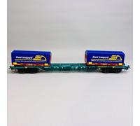 RIVAROSSI HR6616 Sgnss CEMAT Livrée Verte FS Conteneur 20’ Dani Transports