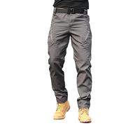 Rivccku Pantalon Cargo Homme Multipoches Travail Casuals Pantalon Tactique Pantalon de Travail