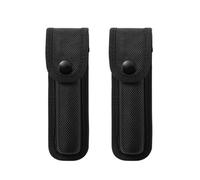 RIVDEE 2 Pièces Etui Couteau pour Lame Pliante,Etui Couteau Cuir, Étui à Couteau de Poche,pour Camping Randonnée en Plein Air (XZJ-KF-91,3)