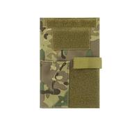RIVDEE Étui pour carnet de notes tactiques avec poche, étui étanche en cuir pour carnet de bord, couverture pour ordinateur portable de police militaire avec pochette, Camouflage, sport