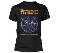 RIVE Pestilence 'Testimony of The Ancients Symbol' T-Shirt Black L