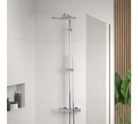 rivea Colonne de douche avec mitigeur thermostatique, BR2059PC,