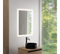 rivea Dia Armoire de toilette encastrée l : 60 cm, 2 portes, avec éclairage, BR0536MI+BN0476MI,