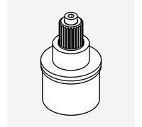 rivea Dia Cartouche de rechange pour mitigeur thermostatique, BR2131XX,