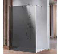 rivea Dia Walk In Free Paroi de douche pour douche à l’italienne H : 200 cm, BR0002CR+BR000011,