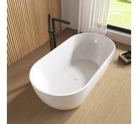 rivea Malie Baignoire en îlot L : 160 l : 80 cm, BR0071WH,