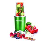 River International Nutribullet NB5-0628-G Extracteur de nutriments avec livre en espagnol Base moteur haute capacité 500 W 20 000 tr/min avec accessoires inclus Vert