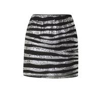 River Island Jupe noir / argent, Taille 34