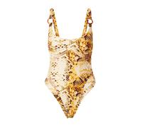 River Island Maillot de bain beige / marron / jaune, Taille XS