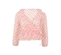 River Island Petite Chemisier 'ELLA' mandarine / fuchsia / poudre / rose clair, Taille L