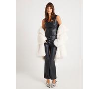 River Island River Island Black Button Detail Kickflare Trousers