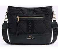 River Island River Island Black Webbing Bucket Cross-Body Bag