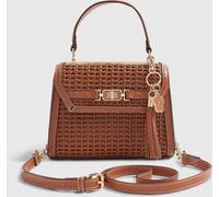 River Island River Island Brown Mini Weave Tote Bag
