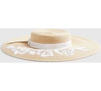 River Island River Island Chapeau de bateau brodé oversize Edwina Ibbotson
