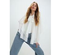 River Island River Island Col montant Ruffle Cape Top