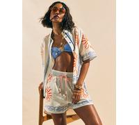 River Island River Island Sun Print Shorts Crème xsmall