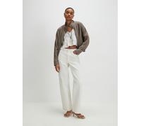 River Island River Island White Molly Smith High Rise Relaxed Straight Leg Jeans