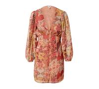 River Island Robe chamois / pêche / bordeaux / rouge orangé, Taille 32