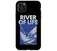 River of Life Christian Faith Jésus Worship Bible Reader Coque pour iPhone 11 Pro Max