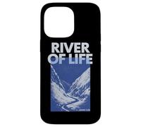 River of Life Christian Faith Jésus Worship Bible Reader Coque pour iPhone 14 Pro Max