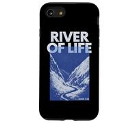 River of Life Christian Faith Jésus Worship Bible Reader Coque pour iPhone SE (2020) / 7/8