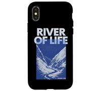 River of Life Christian Faith Jésus Worship Bible Reader Coque pour iPhone X/XS