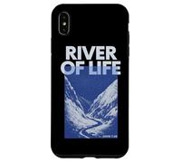 River of Life Christian Faith Jésus Worship Bible Reader Coque pour iPhone XS Max