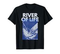 River of Life Christian Faith Jésus Worship Bible Reader T-Shirt
