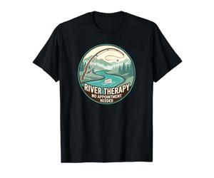 River Therapy Aucun Rendez-Vous nécessaire Pêche Relaxation Paix T-Shirt