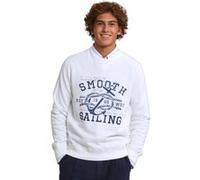 River Woods Cotton Fantasy Crew Neck Sweater Off White Taille: XXL | Pulls Outlet | Homme | Blanche