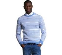 River Woods Custom Fit Cotton Striped Crew Neck Pullover Lt Hamptons Mix Taille: 3XL | Pulls Outlet | Homme
