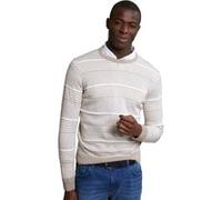 River Woods Custom Fit Cotton Striped Crew Neck Pullover Old Wood Mix Taille: L | Pulls Outlet | Homme