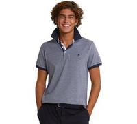 River Woods Custom Fit Silky Cotton Stretch Polo Night Blue Mix Taille: M | Polos Outlet | Homme | Le Noir