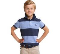 River Woods Custom Fit Striped Stretch Polo Night Blue Mix/seashore Mix Taille: 8 | Chemises Outlet | Unisex | Le Noir