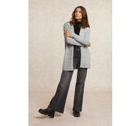River Woods Long Dotted V-neck Cardigan Grey Taille: S | Pulls Outlet | Femme | Gris