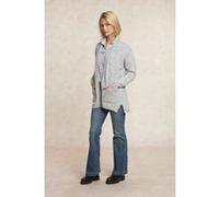 River Woods Long V-neck Jersey Cardigan Applied Pockets Grey Taille: L | Pulls Outlet | Femme | Gris