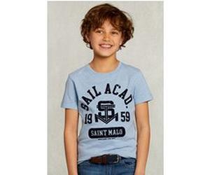 River Woods Normal Fit Basic T-shirt Dark Victoria Mix Blue Taille: 08 | T-Shirts Outlet | kids | Bleu