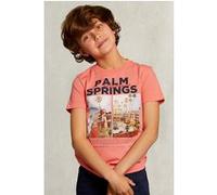 River Woods Normal Fit Basic T-shirt In Bellini Pink Taille: 08 | T-Shirts Outlet | kids | Rose