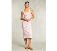 River Woods Pink/white Striped V-neck Dress Open Back Multi Taille: XXL | Robes midi Outlet | Femme | Blanc