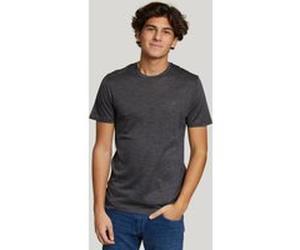 River Woods Slim Fit Virgin Wool T-shirt Grey Taille: M | T-shirts Basiques Outlet | Homme | Gris