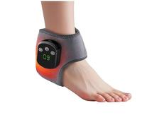 Rivera OrthoMasseur Thérapie Chevillère Chauffante,Massage Pieds Chauffant Portable, Red Light Therapy Soutien Pour Cheville Et Talon, Soulage Douleurs, Tensions Et Fatigue