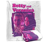 Riverdale Betty and Veronica Plaid Ultra Doux au Toucher Soyeux - 152 x 127 cm