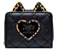 Riverdale Josie and The Pussycats Emblème Métallique Porte-Monnaie/Portefeuille Clutch Poche à Monnaie & Porte-Carte, Noir