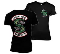 Riverdale Officiellement sous Licence South Side Serpents Femme T-Shirt (Noir), Small