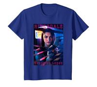 Riverdale Veronica Lodge T-Shirt, Enfant, Bleu Royal, 8 Ans