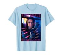 Riverdale Veronica Lodge T-Shirt, Homme, Bleu Céleste, S