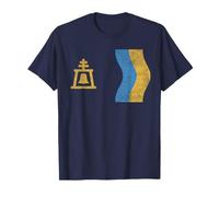 Riverside - Joint de Cloche en Forme de Drapeau de la Californie T-Shirt