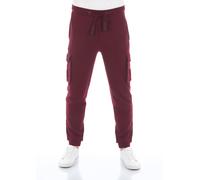 Riverso Homme Pantalon de Survêtement RIVLars Cargo Sport Slim Fit Coton